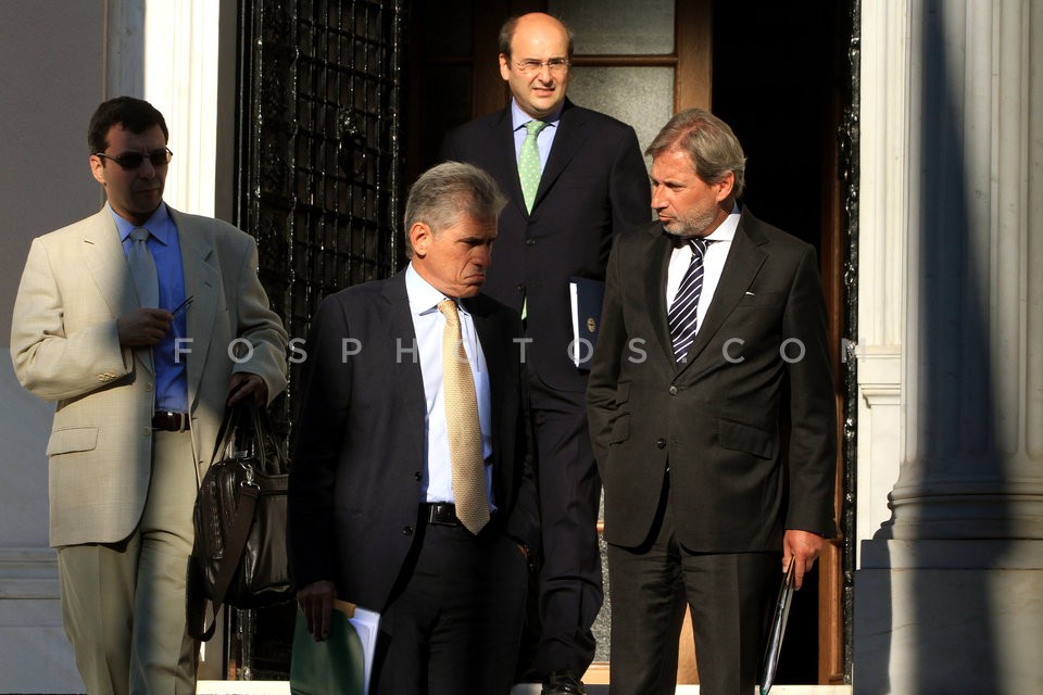 Commissioner Johannes Hahn in Athens  / Ο Ευρωπαίος επίτροπος Γιοχάνες Χάν στην Αθήνα