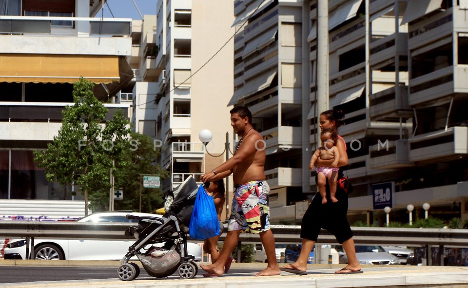 Hottest day of the summer  /  Η πιο ζεστή ημέρα του καλοκαιριού