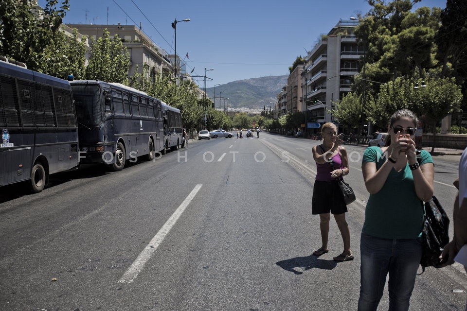 Employment Agency Employee Protest Rally / Πορεία ΟΑΕΔ