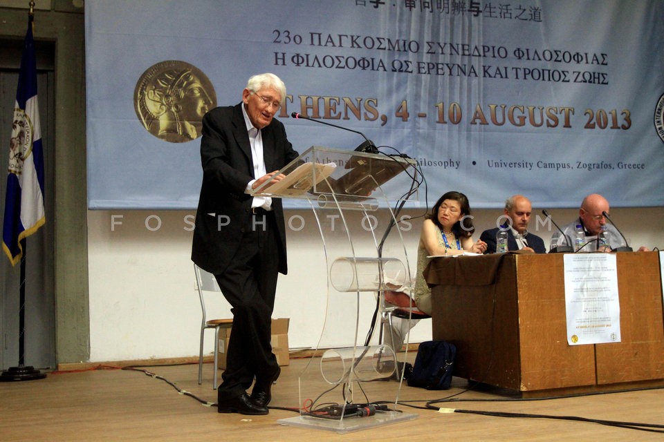 23th World Congress of Philosophy /  23ο Παγκόσμιο Συνεδρίο Φιλοσοφίας