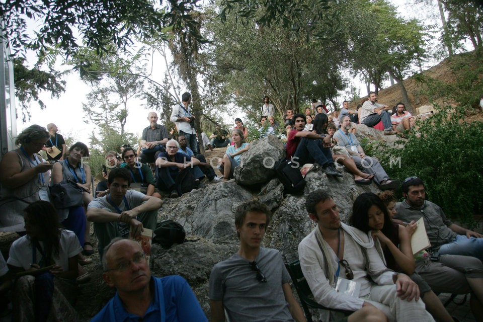 Philosophers at Sacred Resting Place of Pan / Φιλόσοφοι στο Ιερό Τόπο Ανάπαυσης του Πανός