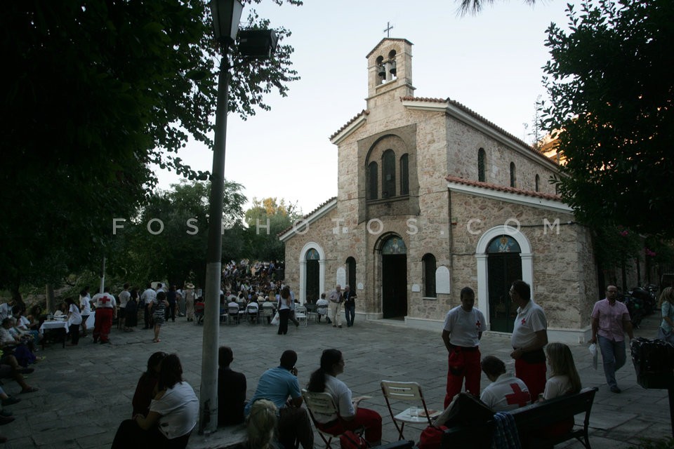 Philosophers at Sacred Resting Place of Pan / Φιλόσοφοι στο Ιερό Τόπο Ανάπαυσης του Πανός