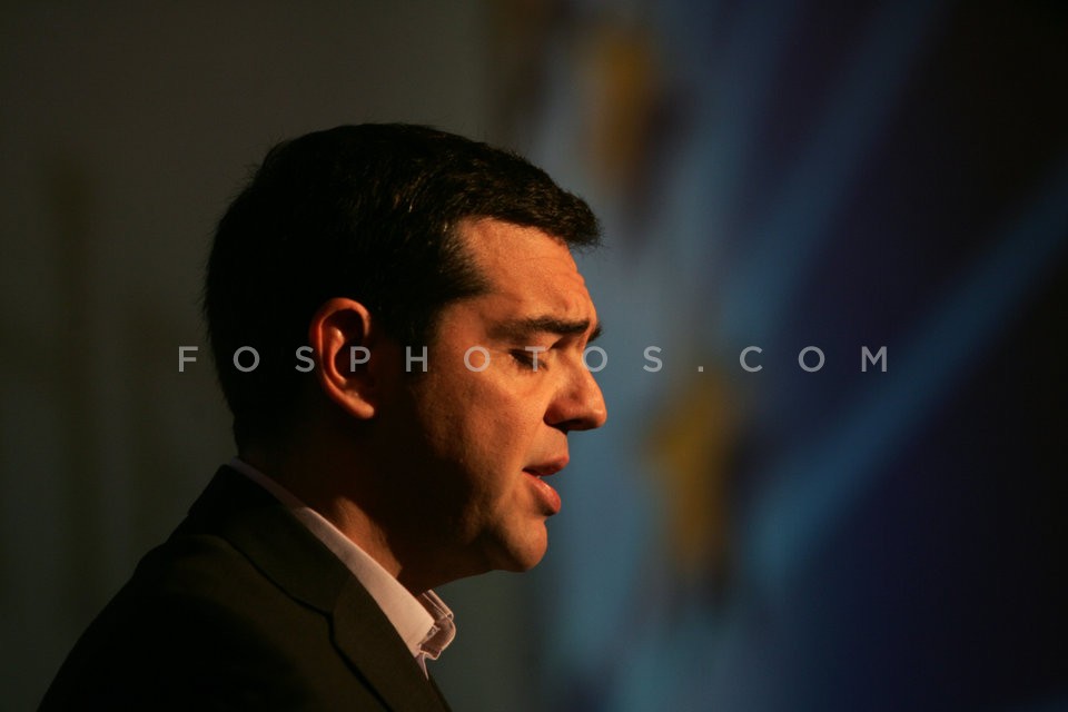 Tsipras at American-Hellenic Chamber of Commerce /