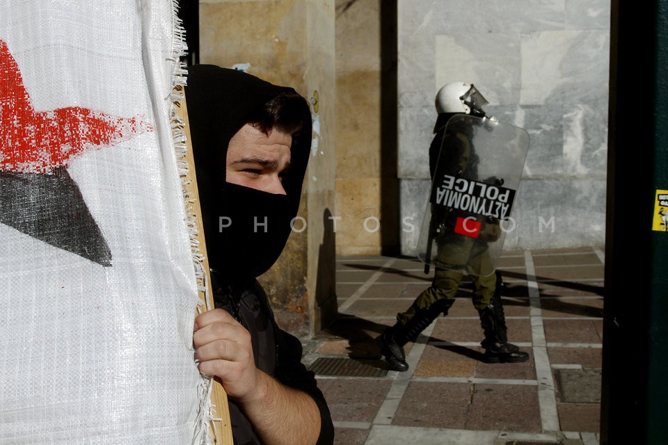 Protest rally in memory of Alexis Grigoropoulos  /  Συλλαλητήριο στην μνήμη του Αλέξη Γρηγορόπουλου