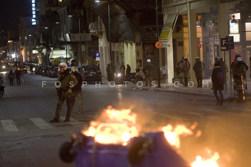 Clashes at Antifascist Protest /  Επεισόδια στην Αντιφασιστική Διαμαρτυρία