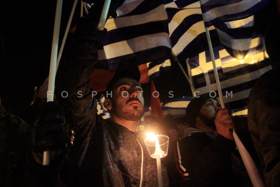 Golden Dawn rally / Συγκέντρωση της Χρυσής Αυγής