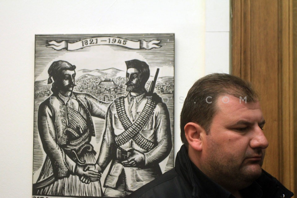 Farmers' representatives  at Parliament / Συναντήσεις των αγροτών στην Βουλή