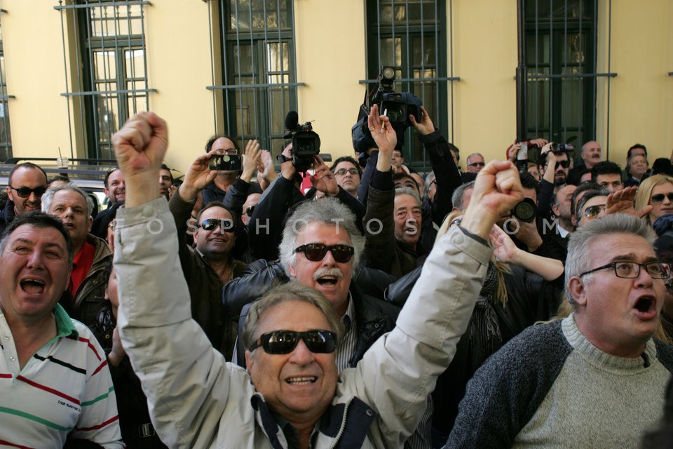 At the Courthouse for the Malakasa incidents / Στον Εισαγγελέα οι Συλληφθέντες της Μαλακάσας