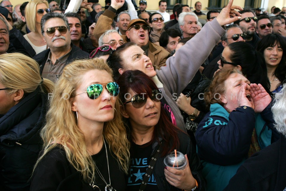 At the Courthouse for the Malakasa incidents / Στον Εισαγγελέα οι Συλληφθέντες της Μαλακάσας