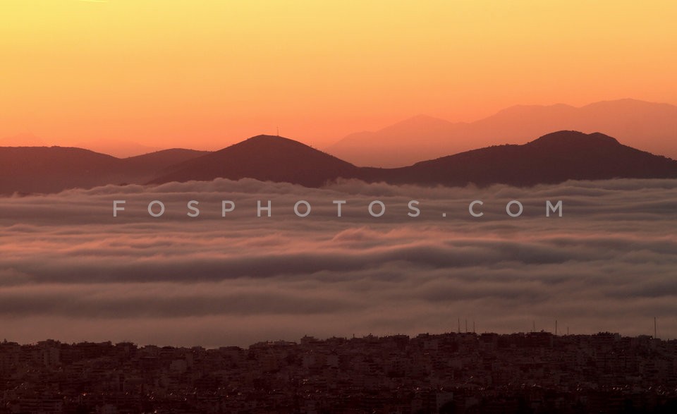 Heavy fog Athens / Πυκνή ομίχλη στα νότια προάστια