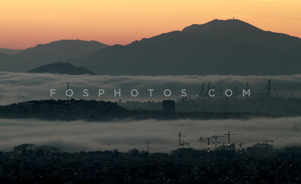 Heavy fog Athens / Πυκνή ομίχλη στα νότια προάστια