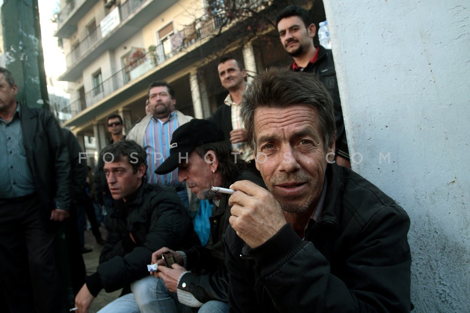 Farmers rally in central Athens  / Συγκέντρωση αγροτών στην πλατεία Βάθη