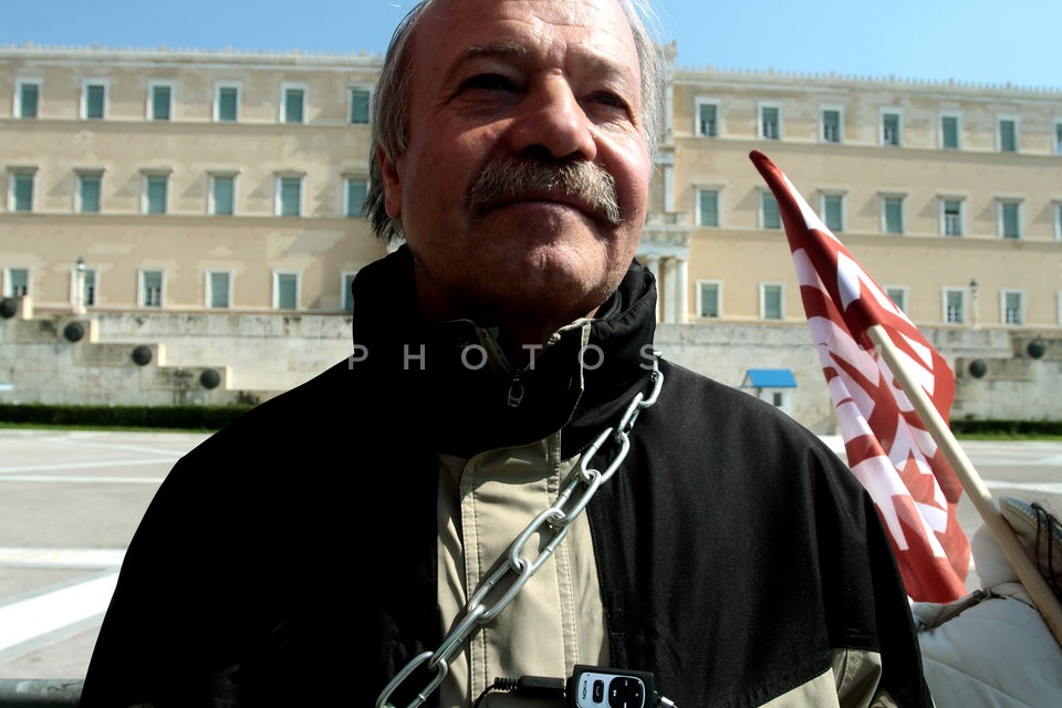 Protest march of public sector unions / Πορεία ΑΔΕΔΥ