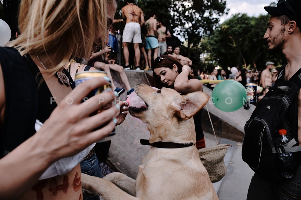 World naked bike ride 2014 in Thessaloniki / Διεθνής γυμνή ποδηλαοδρομία 2014 στην Θεσσαλονίκη