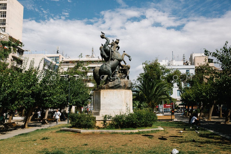 3rd of September str in Athens, Greece, September 2014 / Οδός 3ης Σεπτεμβρίου, Αθήνα, Σεπτέμβριος 2014