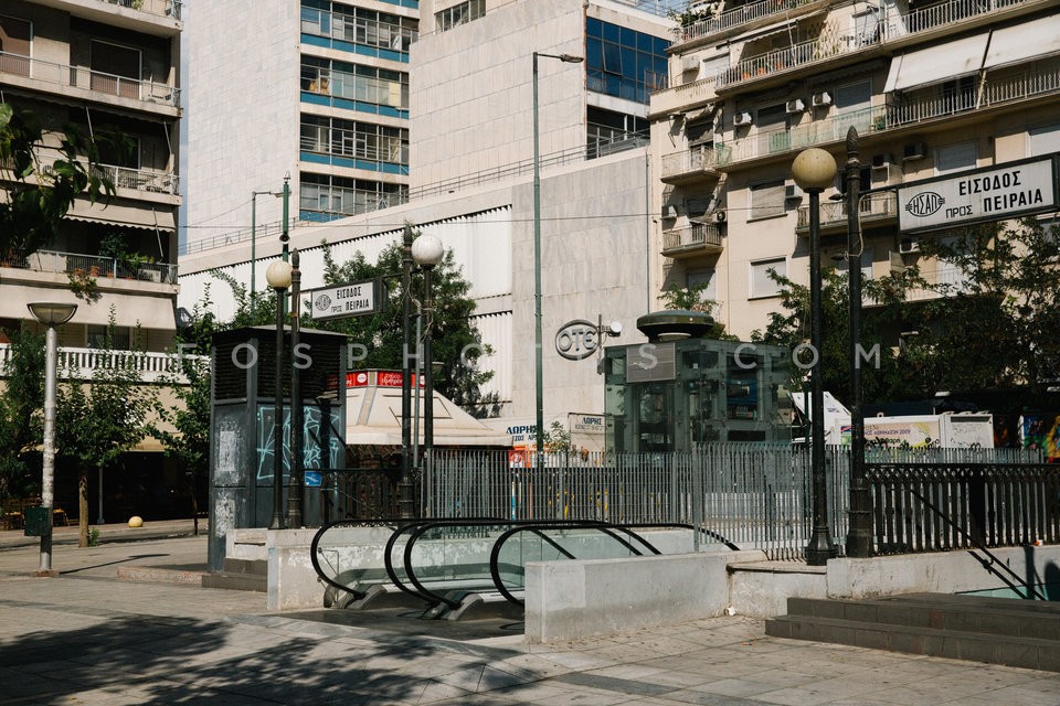 3rd of September str in Athens, Greece, September 2014 / Οδός 3ης Σεπτεμβρίου, Αθήνα, Σεπτέμβριος 2014