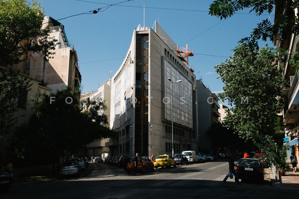 3rd of September str in Athens, Greece, September 2014 / Οδός 3ης Σεπτεμβρίου, Αθήνα, Σεπτέμβριος 2014