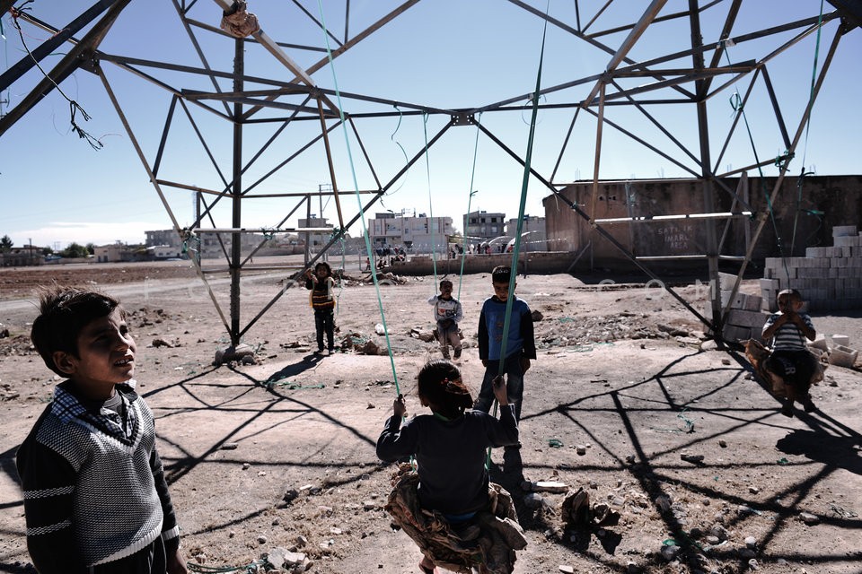 Kurdish refugee camps in the Turkish town of Soruc / Στρατόπεδα προσφύγων στο Σορούκ της Τουρκίας