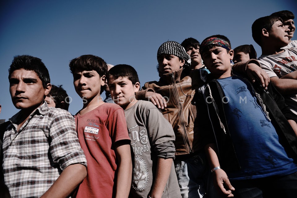 Funeral of Kurdish guerrillas in Suruc / Κηδεία Κούρδων ανταρτών στο Σουρούκ