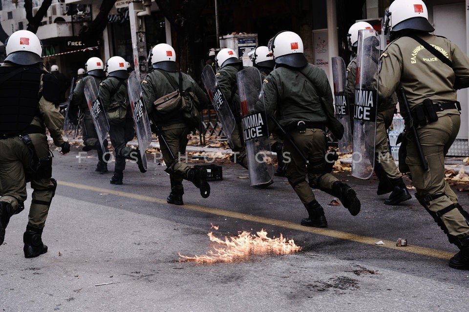 Demonstration in memory of Alexis Grigoropoulos in Thessaloniki / Διαδήλωση για την επέτειο του θανάτου του Αλέξη Γρηγορόπουλου στη Θεσσαλονίκη