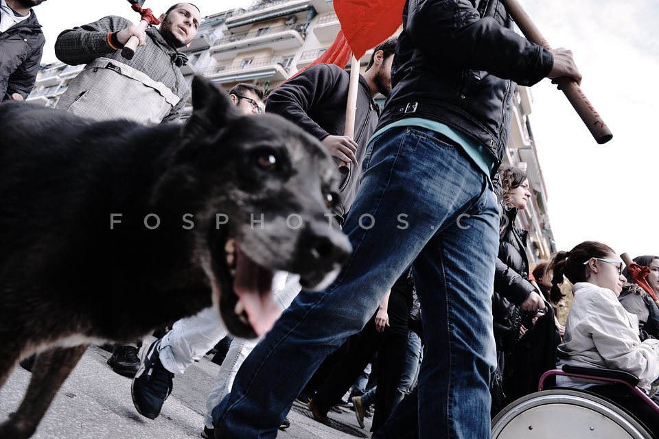 Demonstration in memory of Alexis Grigoropoulos in Thessaloniki / Διαδήλωση για την επέτειο του θανάτου του Αλέξη Γρηγορόπουλου στη Θεσσαλονίκη