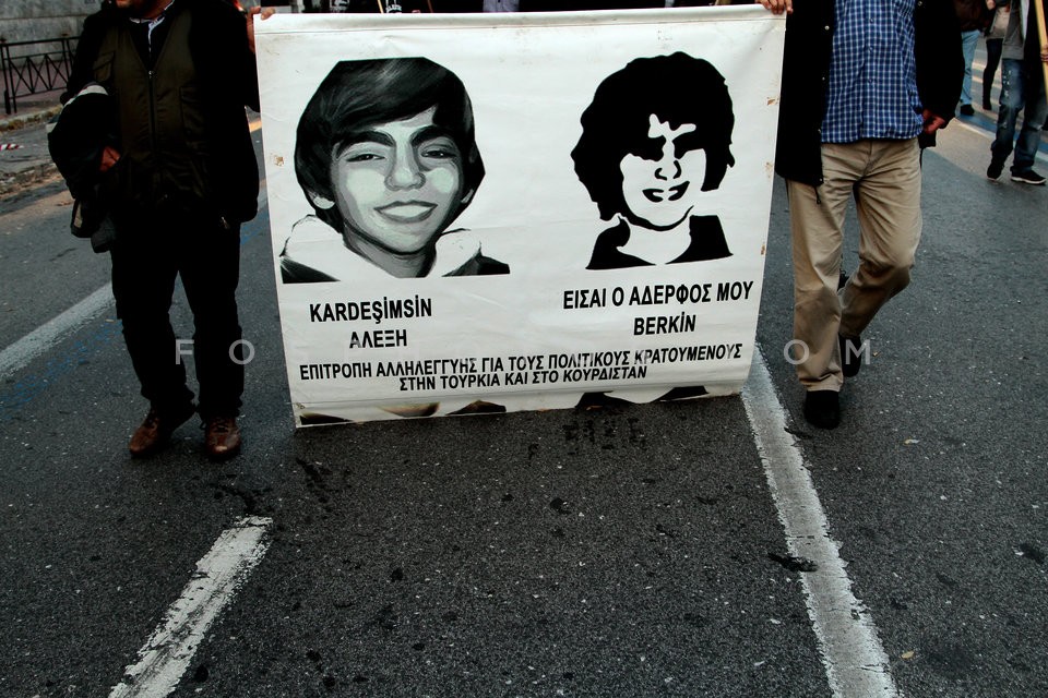 Students  in protest march in memory of A.Grigoropoulos / Πορεία μαθητών στην μνήμη του Α.Γρηγορόπουλου