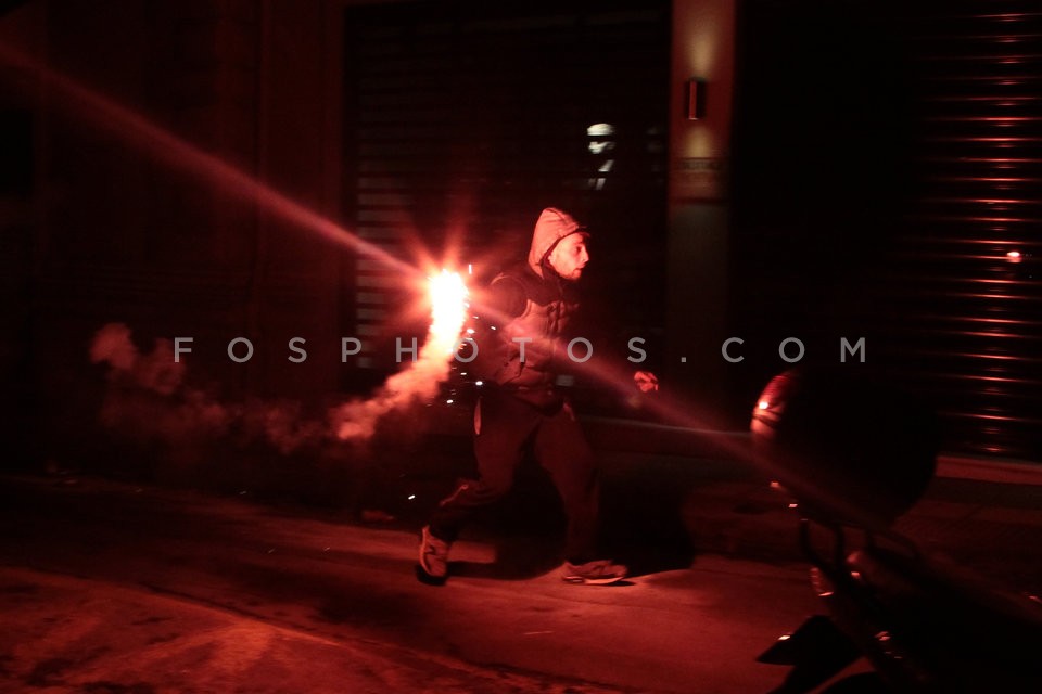 Clashes in central Athens / Επεισόδια στα Εξάρχεια