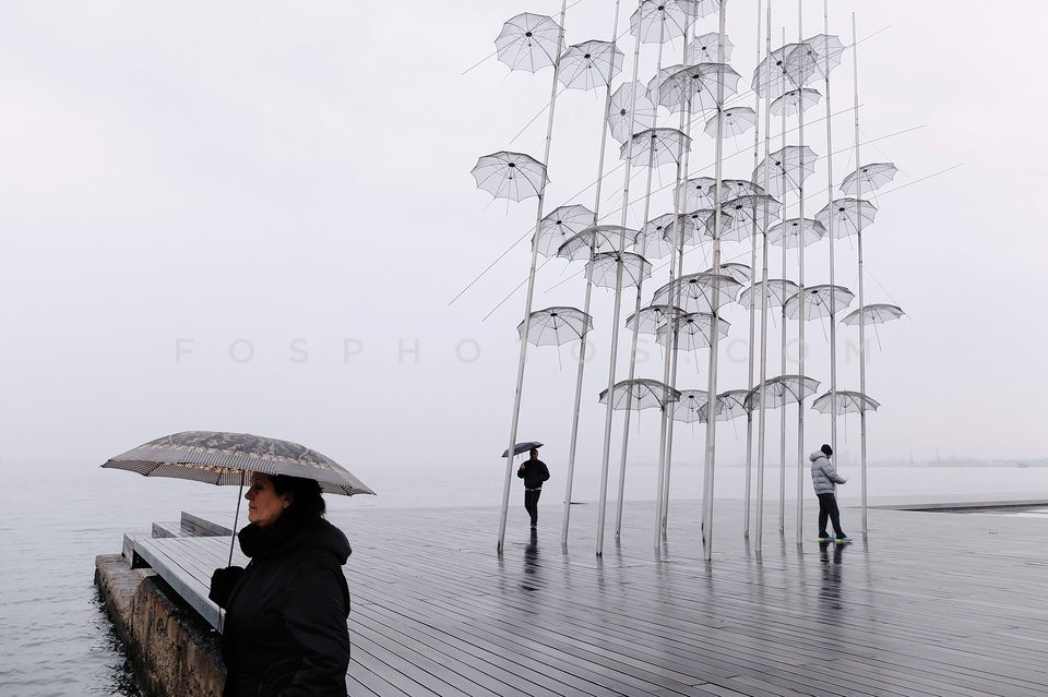 Bad weather continues in Thessaloniki / Η κακοκαιρία συνεχίζεται στη Θεσσαλονίκη