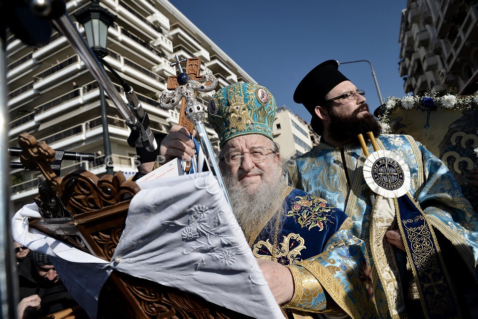 Blessing of waters celebrated in Thessaloniki in epiphany day / Αγιασμός υδάτων στη Θεσσαλονίκη