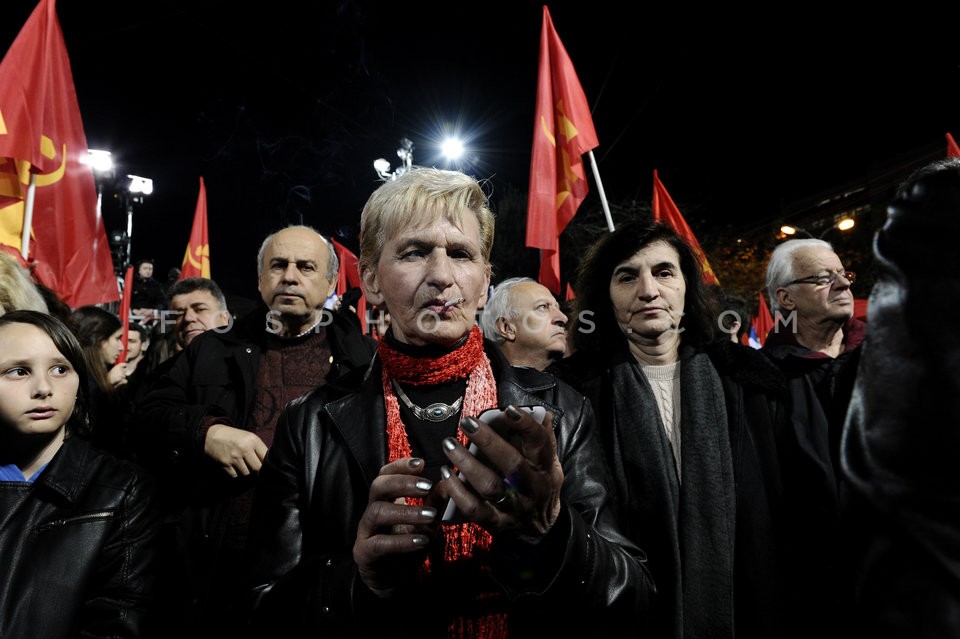 Communist Party of Greece pre-election rally  / Κεντρική προεκλογική συγκέντρωση ΚΚΕ