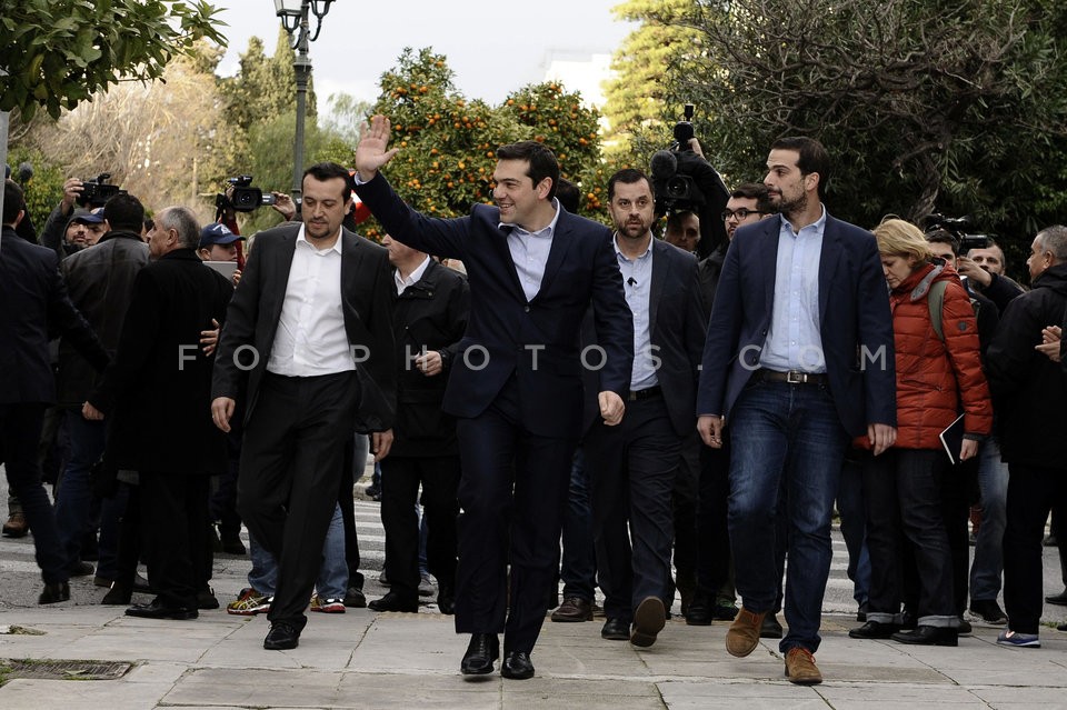 Greek Government - Swearing-in ceremony at the presidential palace  / Ορκομωσία των μελών της νέας Κυβέρνησης