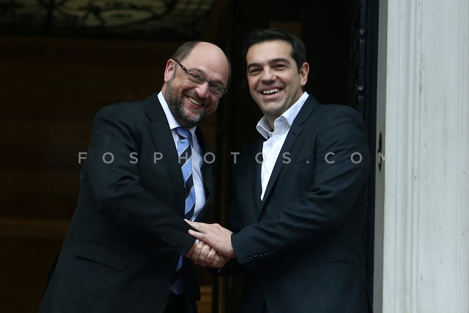 Alexis Tsipras - Martin Schulz / Αλέξης Τσίπρας - Μάρτιν Σουλτς