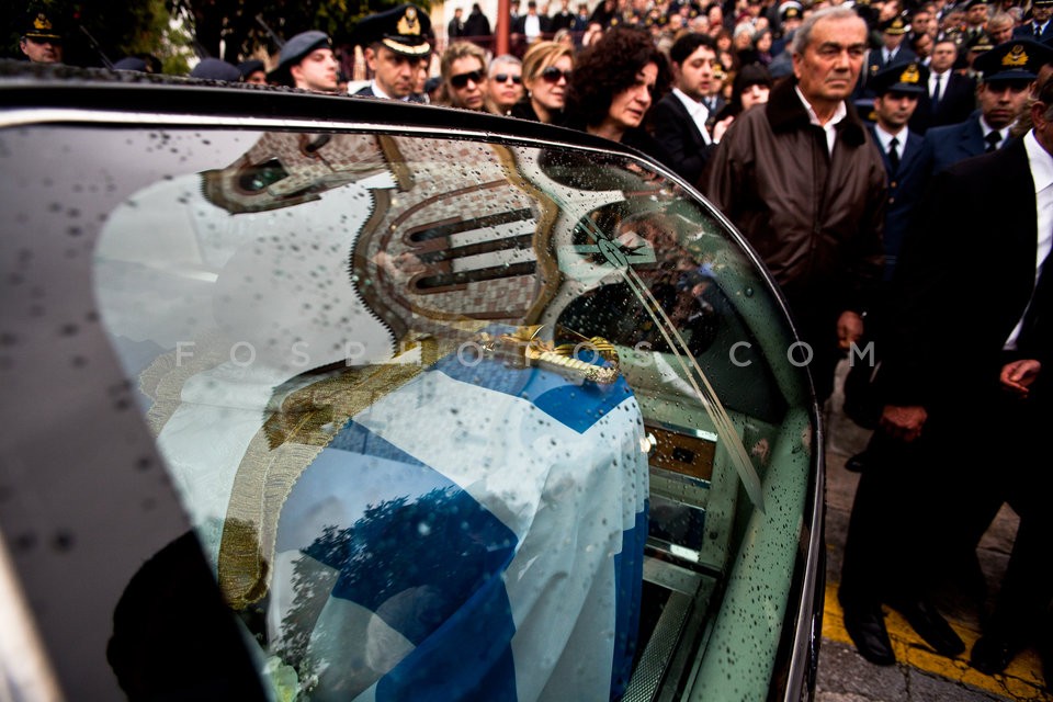 The funeral of Flight Lieutenant Athanasios Zaga / Η κηδεία του Σμηναγού Αθανασίου Ζάγκα