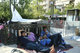 Migrants in Victoria Square, central Athens / Mετανάστες στην πλατεία Βικτωρίας