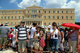 Tourists in central Athens  / Τουρίστες στο Σύνταγμα