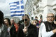 Elementary and high school pupils parade in central Athens / Μαθητική παρέλαση στην Αθήνα