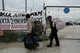 Migrants leave the Tae Kwon Do stadium  /  Εκκένωση τουΤάε Κβο Ντο από τους μετανάστες