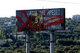 Slogans and graffiti on billboards  / Συνθήματα και γκράφιτι σε διαφημιστικές πινακίδες