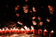 People light red candles in Thessaloniki due to the World AIDS Day / Εκδήλωση για την Παγκόσμια Μέρα κατά του AIDS στη Θεσσαλονίκη