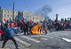 Riots between the demonstrators