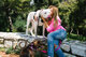 Lucilla and her dogs / Η Λουσίλα και τα σκυλιά της
